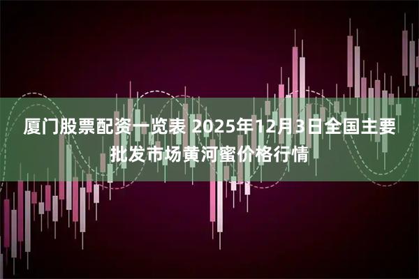 厦门股票配资一览表 2025年12月3日全国主要批发市场黄河蜜价格行情